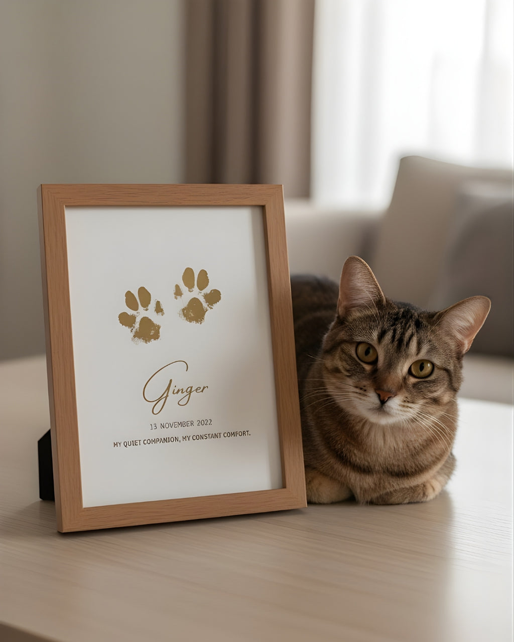 Foiled Pet Paw Print