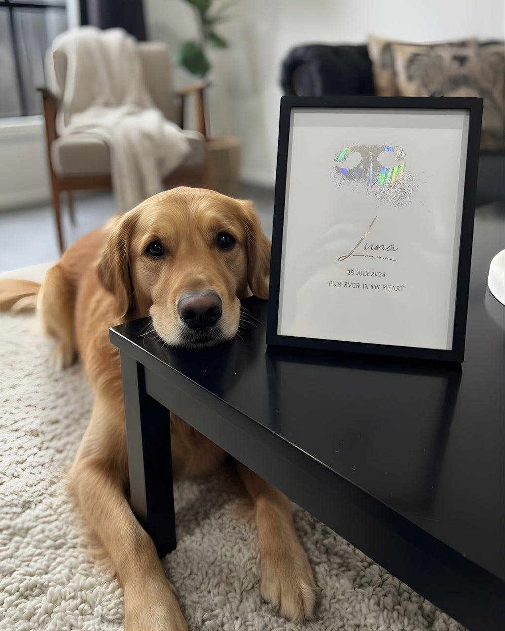 Foiled Pet Paw Print