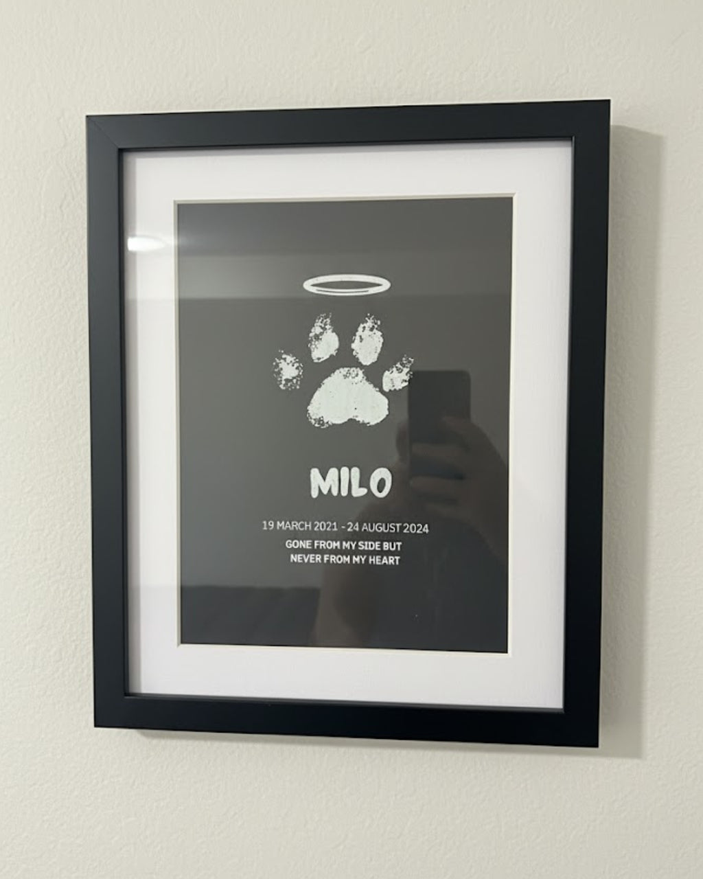 Foiled Pet Paw Print