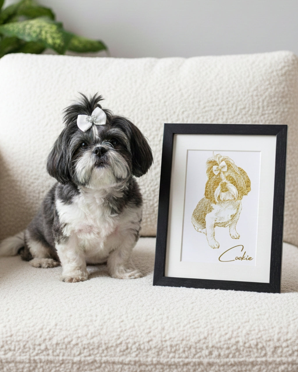 Foiled Pet Portrait